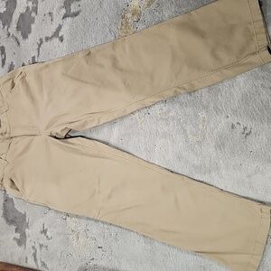 Carhartt Rugged Flex Relaxed Fit Canvas Work Pants Khaki Men’s 34x32